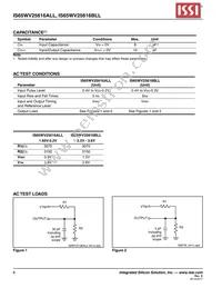 IS65WV25616BLL-70TLA3 Datasheet Page 6