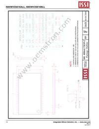 IS65WV25616BLL-70TLA3 Datasheet Page 14