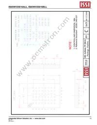 IS65WV25616BLL-70TLA3 Datasheet Page 15