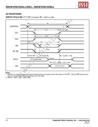 IS65WV25616DBLL-55CTLA3-TR Datasheet Page 10