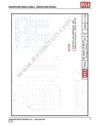 IS65WV25616DBLL-55CTLA3-TR Datasheet Page 17