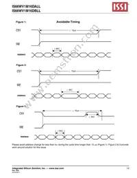 IS66WV1M16DBLL-70BLI-TR Datasheet Page 13