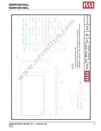 IS66WV25616BLL-55TLI-TR Datasheet Page 15