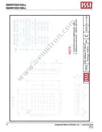 IS66WV25616BLL-55TLI-TR Datasheet Page 16