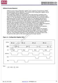 IS66WVC2M16ECLL-7010BLI Datasheet Page 20