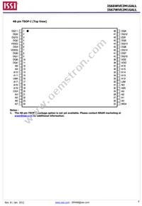 IS66WVE2M16ALL-7010BLI-TR Datasheet Page 4