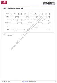 IS66WVE2M16ALL-7010BLI-TR Datasheet Page 15