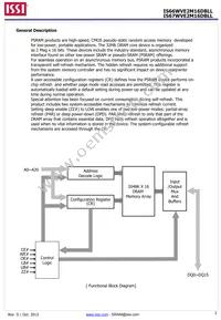 IS66WVE2M16DBLL-70BLI-TR Datasheet Page 2