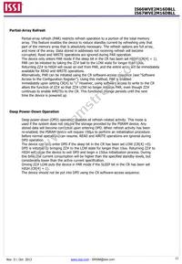 IS66WVE2M16DBLL-70BLI-TR Datasheet Page 11