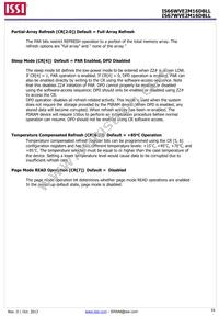 IS66WVE2M16DBLL-70BLI-TR Datasheet Page 16