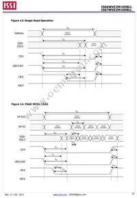 IS66WVE2M16DBLL-70BLI-TR Datasheet Page 23