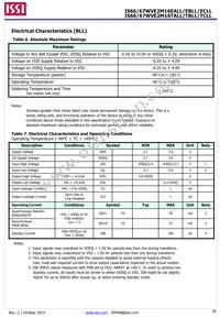 IS66WVE2M16EBLL-55BLI-TR Datasheet Page 18