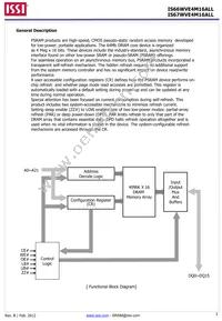 IS66WVE4M16ALL-7010BLI-TR Datasheet Page 2