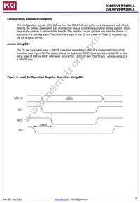 IS66WVE4M16ALL-7010BLI-TR Datasheet Page 13