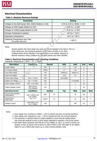 IS66WVE4M16ALL-7010BLI-TR Datasheet Page 18