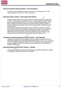 IS66WVE4M16BLL-70BLI-TR Datasheet Page 17