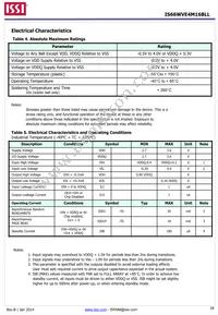 IS66WVE4M16BLL-70BLI-TR Datasheet Page 18