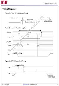 IS66WVE4M16BLL-70BLI-TR Datasheet Page 23