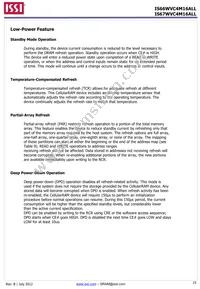 IS67WVC4M16ALL-7010BLA-TR Datasheet Page 15