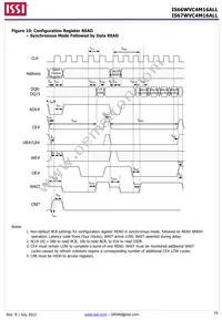 IS67WVC4M16ALL-7010BLA-TR Datasheet Page 19