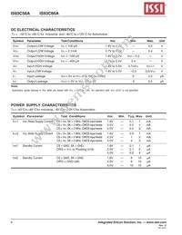 IS93C66A-2GRLI Datasheet Page 6
