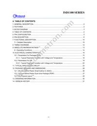 ISD1112SR Datasheet Page 4