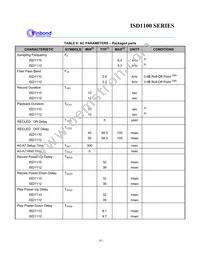 ISD1112SR Datasheet Page 16