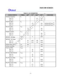 ISD1112SR Datasheet Page 20