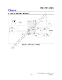 ISD1112SR Datasheet Page 23