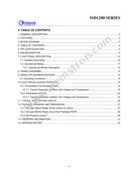 ISD1210SR Datasheet Page 4