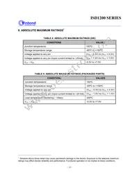 ISD1210SR Datasheet Page 14