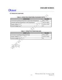 ISD1420PYI Datasheet Page 15
