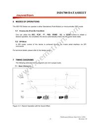 ISD1790EYR Datasheet Page 8