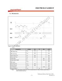 ISD1790EYR Datasheet Page 12