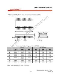 ISD1790EYR Datasheet Page 20