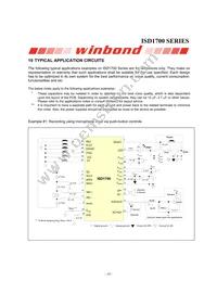 ISD1790SY01 Datasheet Page 16