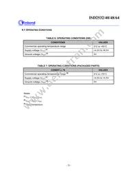 ISD2540SR Datasheet Page 20