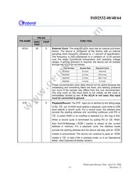 ISD2548SY Datasheet Page 9