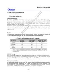 ISD2548SY Datasheet Page 10