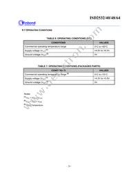 ISD2548SY Datasheet Page 20