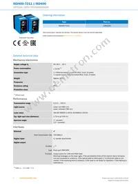 ISD400-7211 Datasheet Page 2