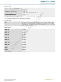 ISD400-7212 Datasheet Page 3