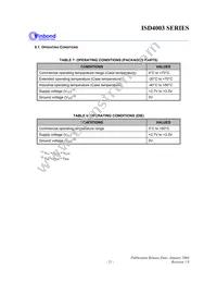 ISD4003-04MEIR Datasheet Page 21