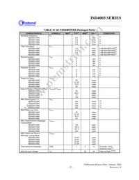 ISD4003-04MEIR Datasheet Page 23