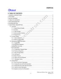 ISD5116SYR Datasheet Page 5