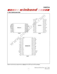 ISD5216SYI Datasheet Page 7