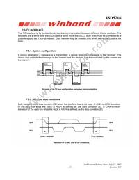 ISD5216SYI Datasheet Page 15