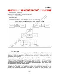 ISD5216SYI Datasheet Page 20