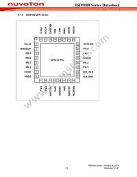 ISD9160CFI Datasheet Page 8