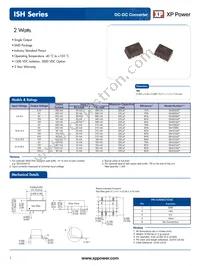 ISH1209A-H Datasheet Cover